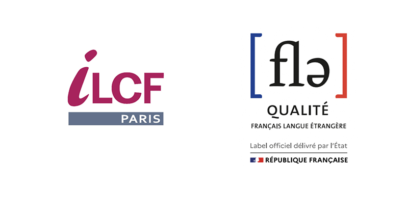 logos ILCF - Label qualité FLE